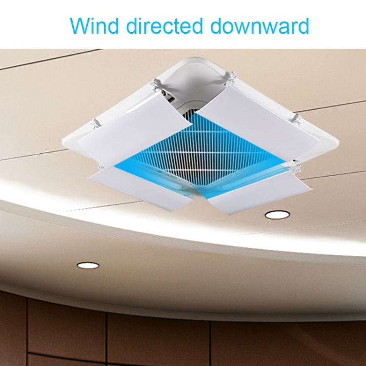 54cm Single Piece Central Air Conditioning Wind Deflector Shield Air-Conditioning Anti Direct Blowing Wind Deflector Board - Home & Garden by buy2fix | Online Shopping UK | buy2fix