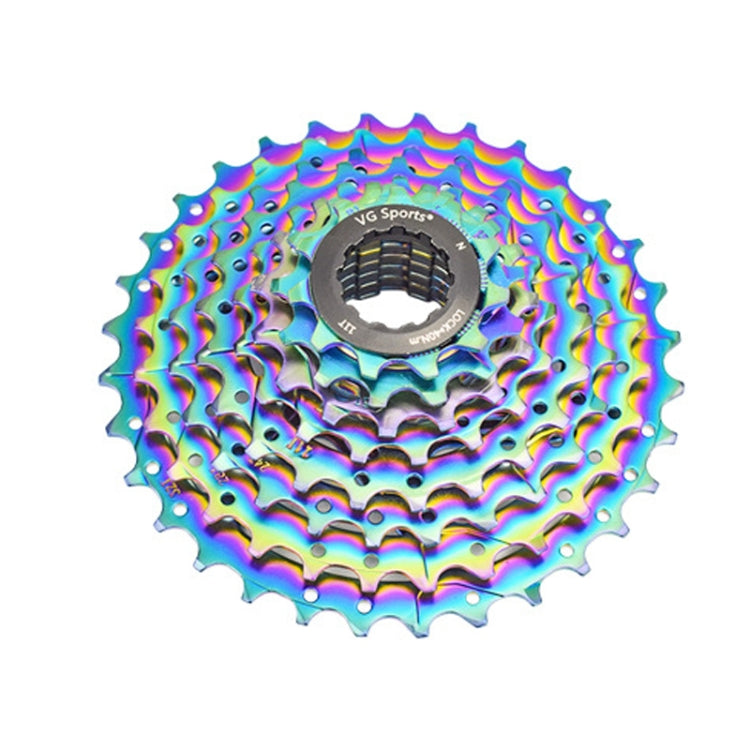 VG SPORTS Bicycle Lightweight Wear -Resistant Colorful Flywheel, Style:10 Speed 11-32T - Bicycle Chains & Rounds by VG SPORTS | Online Shopping UK | buy2fix