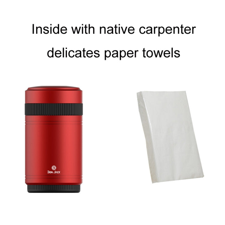 BEN.JACK Vehicle Tissue Container Multifunctional Decorative Items(Red) -  by BEN.JACK | Online Shopping UK | buy2fix
