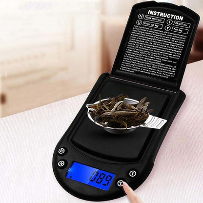 Precision Palm Scale Gold Silver Jewelry Scale Pocket Scale, Specification:200g/0.01g, Style:Without Battery - Jewelry Scales by buy2fix | Online Shopping UK | buy2fix