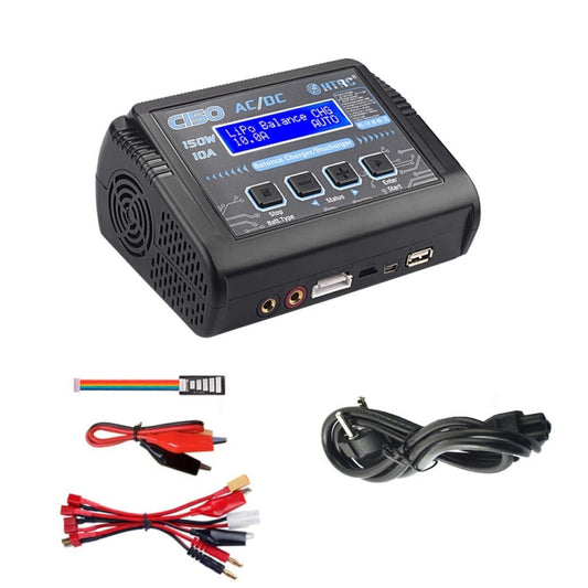 HTRC C150 Smart Balance Charger High Voltage Lithium Battery Charger, EU Plug - Toys & Hobbies by HTRC | Online Shopping UK | buy2fix
