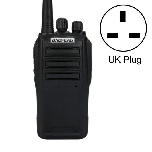 Baofeng BF-UV6D Civil Hotel Outdoor Construction Site Mobile High-power Walkie-talkie, Plug Specifications:UK Plug - Consumer Electronics by Baofeng | Online Shopping UK | buy2fix
