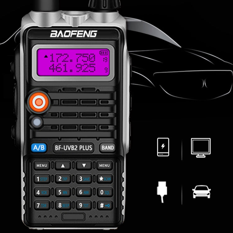 Baofeng BF-B2Plus Outdoor 50km Mini High-power FM Walkie-talkie, Plug Specifications:AU Plug - Consumer Electronics by Baofeng | Online Shopping UK | buy2fix