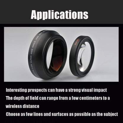 67mm 0.43X Super Wide Angle Fisheye Lens with Macro Lens for Canon - Camera Accessories by buy2fix | Online Shopping UK | buy2fix