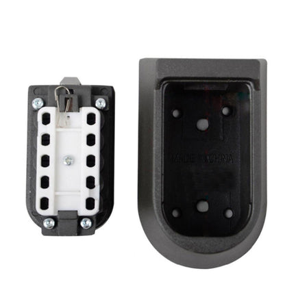 KS-004 Combination Lock Key Box Alloy Button Wall-Mounted Shield-Shaped Combination Box - Security by buy2fix | Online Shopping UK | buy2fix