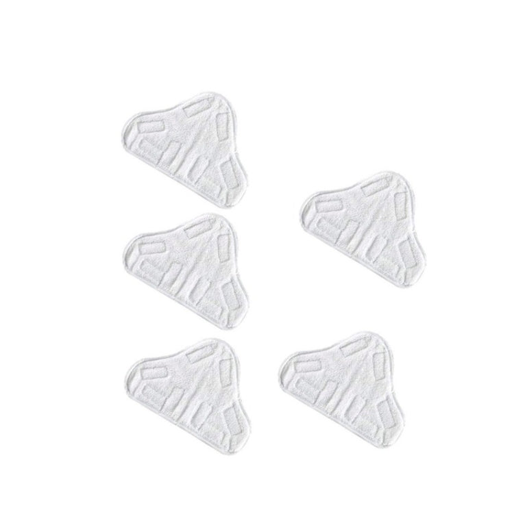 5 PCS Steam Mop Triangle Cloth Cover Replacement Pad for X5/H2O - Consumer Electronics by buy2fix | Online Shopping UK | buy2fix