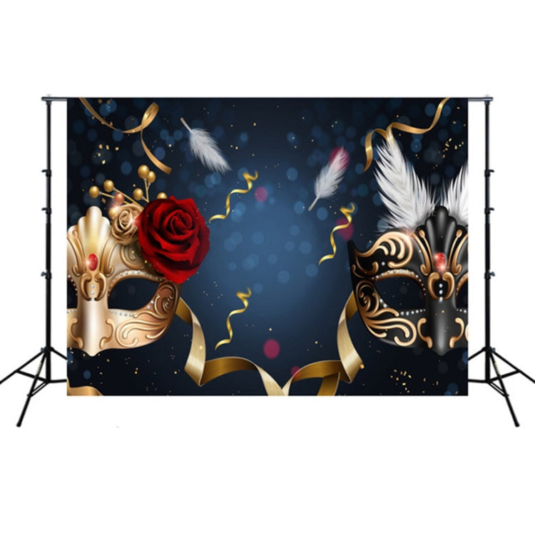 2.1m x 1.5m Masquerade Mask Party Scene Layout Photo Photography Background Cloth(W032) - Camera Accessories by buy2fix | Online Shopping UK | buy2fix