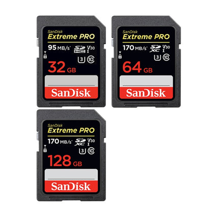 SanDisk Video Camera High Speed Memory Card SD Card, Colour: Black Card, Capacity: 32GB - SD Card by SanDisk | Online Shopping UK | buy2fix