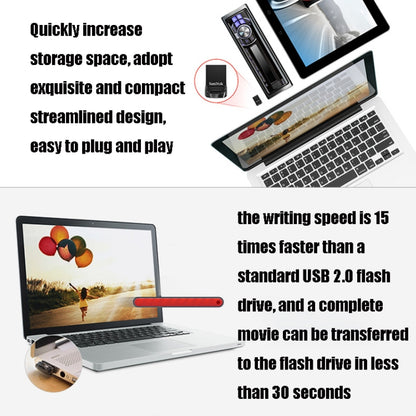 SanDisk CZ430 USB 3.1 Mini Computer Car U Disk, Capacity: 256GB - USB Flash Drives by SanDisk | Online Shopping UK | buy2fix