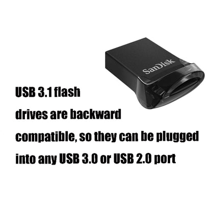 SanDisk CZ430 USB 3.1 Mini Computer Car U Disk, Capacity: 256GB - USB Flash Drives by SanDisk | Online Shopping UK | buy2fix