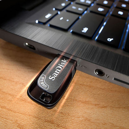 SanDisk CZ410 USB 3.0 High Speed Mini Encrypted U Disk, Capacity: 128GB - USB Flash Drives by SanDisk | Online Shopping UK | buy2fix