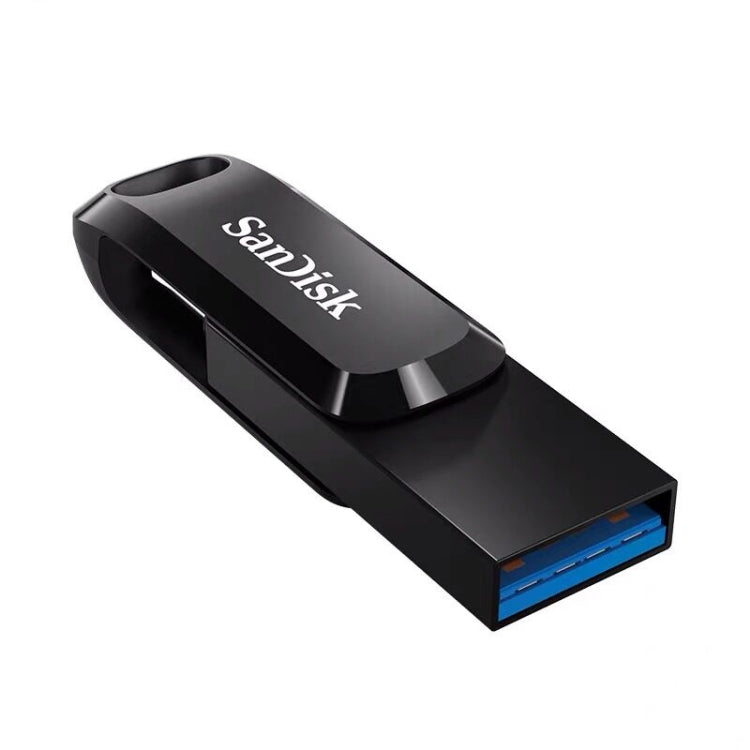 SanDisk Type-C + USB 3.1 Interface OTG High Speed Computer Phone U Disk, Colour: SDDDC3 Black Plastic Shell, Capacity: 64GB - USB Flash Drives by SanDisk | Online Shopping UK | buy2fix