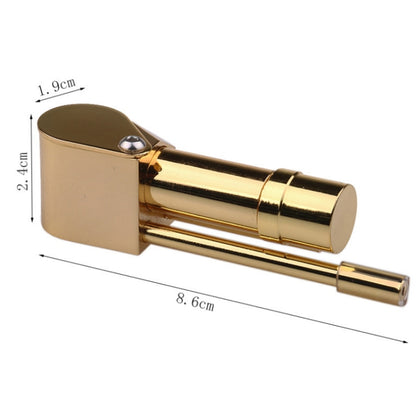 Metal Brass Pipe Golden Removable Small Pipe - Home & Garden by buy2fix | Online Shopping UK | buy2fix