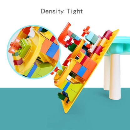 Multifunctional Building Table Learning Toy Puzzle Assembling Toy For Children, Style: 500 Small Blocks - Building Blocks by buy2fix | Online Shopping UK | buy2fix