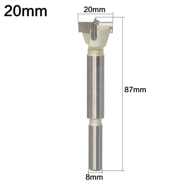 20mm Woodworking Drill Bit Hole Opener Round Lengthened Wooden Door Drill - Others by buy2fix | Online Shopping UK | buy2fix