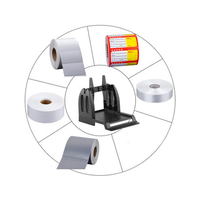 Barcode Printer Bracket Label Paper Electronic Face Bill Express Bill Special External Universal Paper Tray - Consumer Electronics by buy2fix | Online Shopping UK | buy2fix
