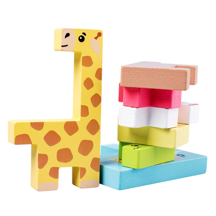 YSY-235 Children Early Education Intelligence Toys 3D Cube Blocks Cartoon Animal Puzzle - Puzzle Toys by buy2fix | Online Shopping UK | buy2fix