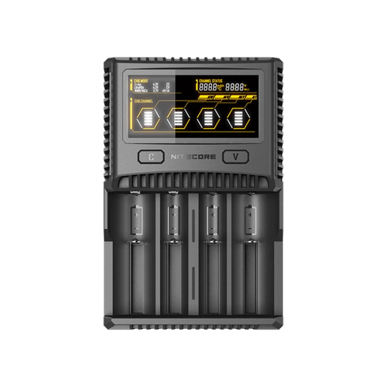 NITECORE 4-Slot Smart LCD Fast Charger, Model: SC4 - Consumer Electronics by NITECORE | Online Shopping UK | buy2fix