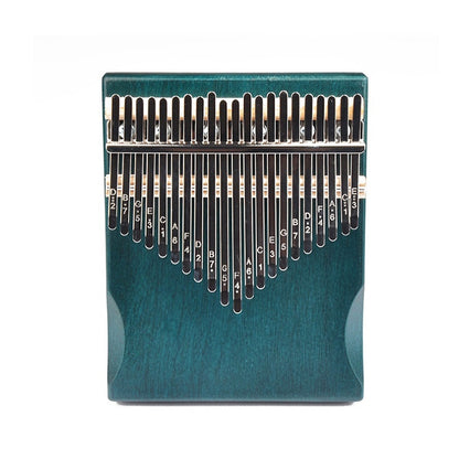 21-Tone Thumb Piano Kalimba Portable Musical Instrument(Blue) - Keyboard Instruments by buy2fix | Online Shopping UK | buy2fix