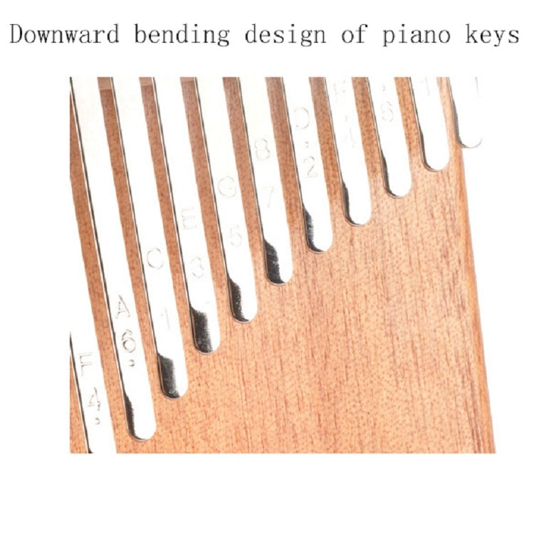 21-Tone Thumb Piano Kalimba Portable Musical Instrument(Box Wooden) - Keyboard Instruments by buy2fix | Online Shopping UK | buy2fix