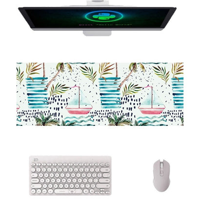 900x400x4mm Office Learning Rubber Mouse Pad Table Mat(11 Tropical Rainforest) - Mouse Pads by buy2fix | Online Shopping UK | buy2fix