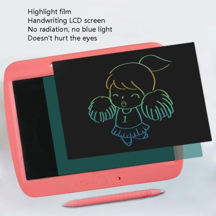 Children LCD Painting Board Electronic Highlight Written Panel Smart Charging Tablet, Style: 9 inch Monochrome Lines (Black) - Consumer Electronics by buy2fix | Online Shopping UK | buy2fix