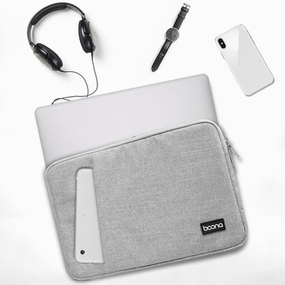 Baona Laptop Liner Bag Protective Cover, Size: 15.6  inch(Gray) - 15.6 - 17 inch by Baona | Online Shopping UK | buy2fix