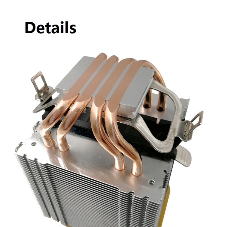 COOL STORM CT-4U-9cm Heat Pipe Dual-Tower CPU Radiator Copper Pipe 9 Cm Fan For Intel/AMD Platform Specification： Aurora Three-fan 3 Line - Fan Cooling by COOL STORM | Online Shopping UK | buy2fix