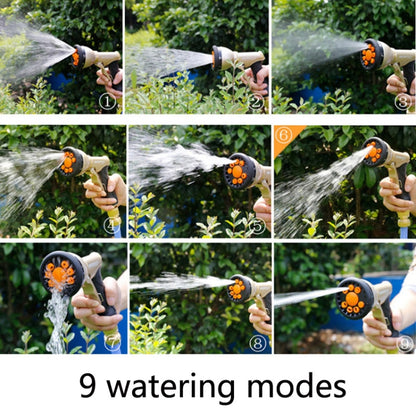 2068 Car Washing Telescopic Magic Hose Garden Watering Alloy Sprinkler, Style: Sprinkler + 2 Connector - Home & Garden by buy2fix | Online Shopping UK | buy2fix