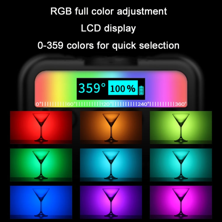 Ulanzi VL49 RGB Small LED Video Fill Light 6W Vlog Photography Beauty Light(Black) - Camera Accessories by Ulanzi | Online Shopping UK | buy2fix