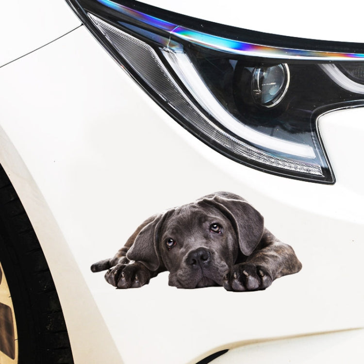 4 PCS Style 1 Small 3D Simulation Dog Car Stickers Rain-Proof Sunscreen Car Sticker Scratch Shaving Decoration Stickers - In Car by buy2fix | Online Shopping UK | buy2fix