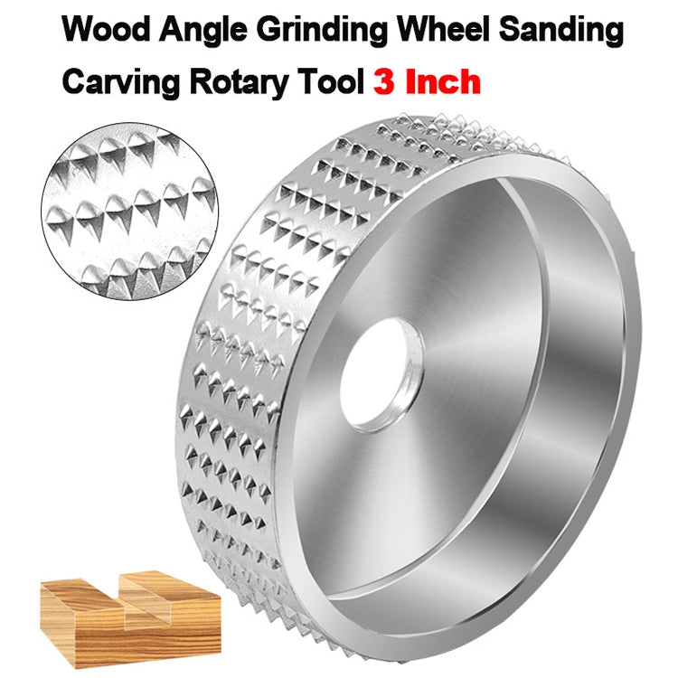 Corner Grinder Polishing Plate Woodworking Polishing Flat Disc(75mm Silver) - Abrasive Tools & Accessories by buy2fix | Online Shopping UK | buy2fix