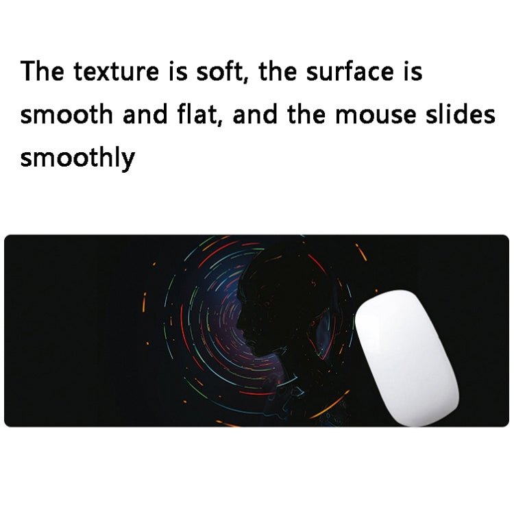 Hand-Painted Fantasy Pattern Mouse Pad, Size: 400 x 900 x 3mm Seaming(3 Dream Landscape) - Mouse Pads by buy2fix | Online Shopping UK | buy2fix