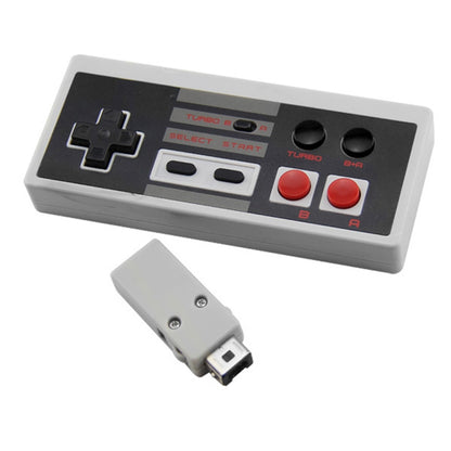 2.4G Wireless Controller For Switch NES(Grey) - Gamepads by buy2fix | Online Shopping UK | buy2fix