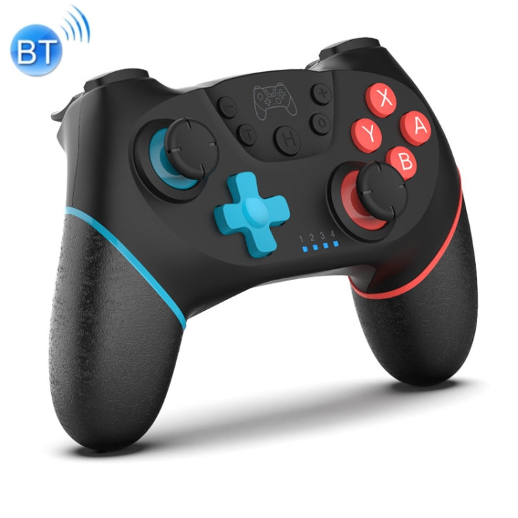 Wireless Bluetooth Gamepad With Macro Programming For Switch Pro, Product color: Left Blue Right Red - Gamepads by buy2fix | Online Shopping UK | buy2fix