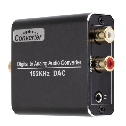 YP018 Digital To Analog Audio Converter Host+USB Cable+Fiber Optic Cable - Audio Signal Switcher by buy2fix | Online Shopping UK | buy2fix