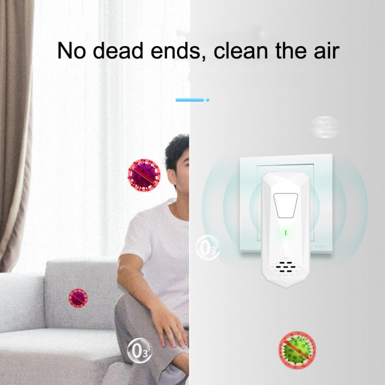 CT02 Negative Ion Air Purifier Pet Deodorant Removal Cleaner, Product specifications: US Plug(White) - Home & Garden by buy2fix | Online Shopping UK | buy2fix