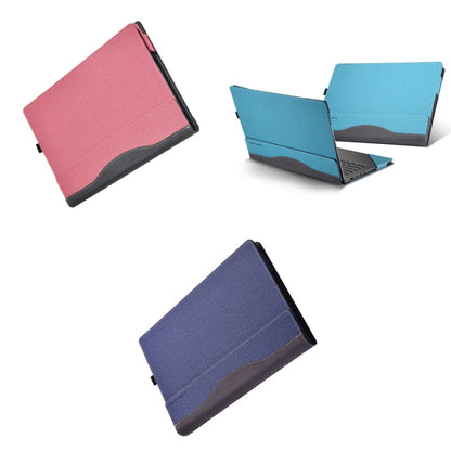 Laptop Leather Anti-Fall Protective Case For Lenovo XiaoXin Pro 14 2021(Gray Cobalt Blue) - 14.1 inch by buy2fix | Online Shopping UK | buy2fix