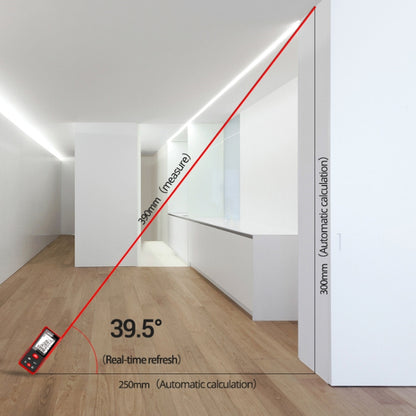 SNDWAY SW-DS120 Handheld Laser Rangefinder Infrared Laser Ruler, Distance: 120m - Consumer Electronics by SNDWAY | Online Shopping UK | buy2fix