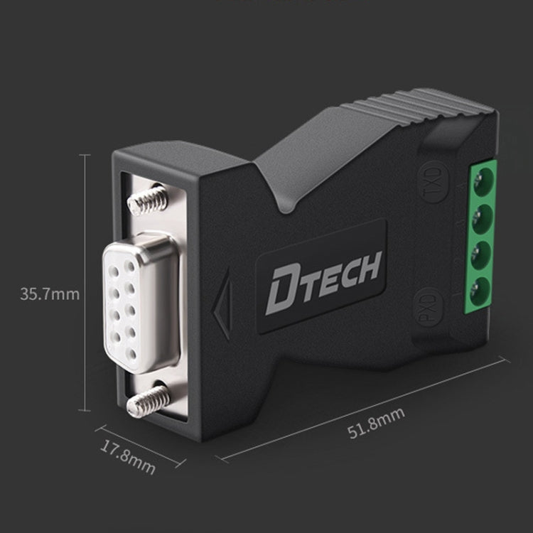 DTECH DT-9001 Industrial Grade Lightning And Surge Protection RS232 To 485 Converter - Sockets Adapters Accessories by DTECH | Online Shopping UK | buy2fix