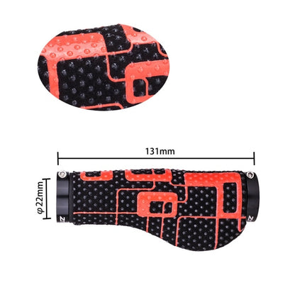 ZTTO Ergonomic Dual Locking Bicycle Grip Covers(Black Red) - Outdoor & Sports by ZTTO | Online Shopping UK | buy2fix
