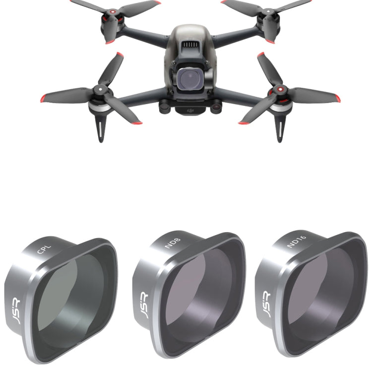JSR  Drone Filters for DJI FPV COMBO ,Model: ND4 - DJI & GoPro Accessories by JSR | Online Shopping UK | buy2fix
