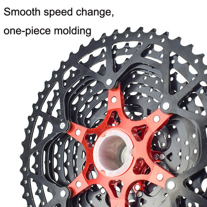 VG Sports Split Mountain Bike Lightweight Cassette Flywheel, Style: 9 Speed 46T (Silver) - Outdoor & Sports by VG Sports | Online Shopping UK | buy2fix