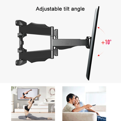 NORTH BAYOU Telescopic Swivel TV Monitor Wall Mount Bracket For 45-70 inch - Consumer Electronics by NORTH BAYOU | Online Shopping UK | buy2fix