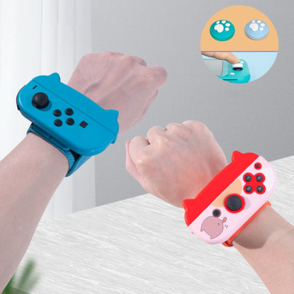 Dancing Wrist Bracelet Game Handle Strap For Switch JOY-CON(Red Green 29cm) - Gamepads by buy2fix | Online Shopping UK | buy2fix