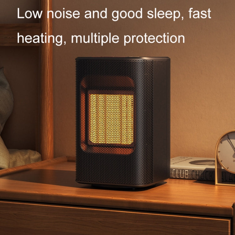 WT-WA2 Home Desktop Mini Warm Air Machine Heating Heater, Plug Type: US Plug(Black) - Consumer Electronics by buy2fix | Online Shopping UK | buy2fix