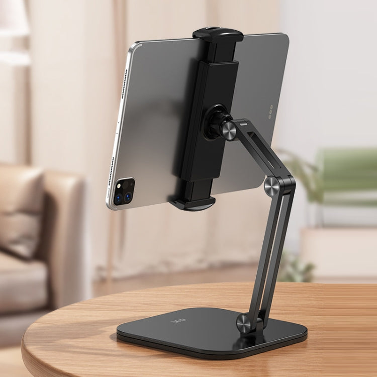 SSKY X27 Tablet Computer Desktop Mobile Phone Adjustable Support Frame, Style: Double Arms (Black) - Desktop Holder by SSKY | Online Shopping UK | buy2fix