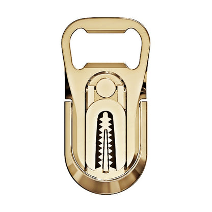 Multifunction Car Air Vent Phone Holder Finger Ring Phone Bracket Bottle Opener(Gold) - Ring Holder by buy2fix | Online Shopping UK | buy2fix