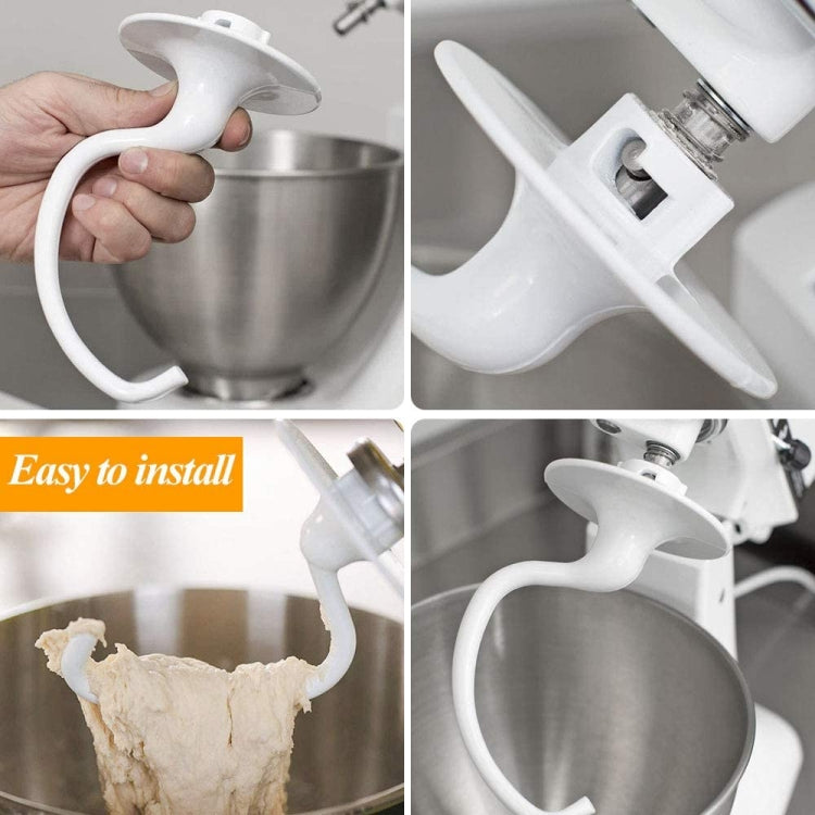 K5ADH-16 For KitchenAid 6QT Bowl-Lift Stand Mixers Home Restaurant Baking Dough Hook Mixing Tools - Home & Garden by buy2fix | Online Shopping UK | buy2fix