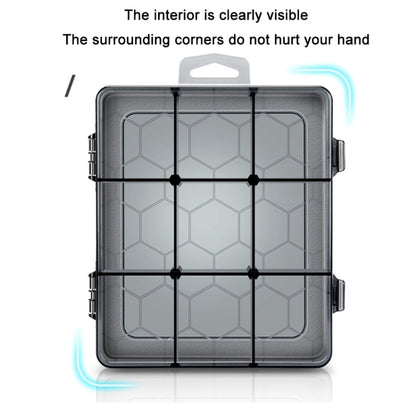 Multi-Compartment Sorted Electronic Parts Organiser, Specifications: 12 Grid - Storage Bags & Boxes by buy2fix | Online Shopping UK | buy2fix